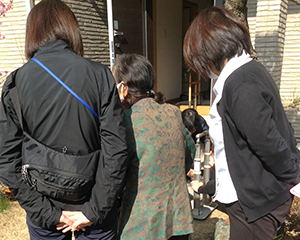 写真：訪問スタッフ